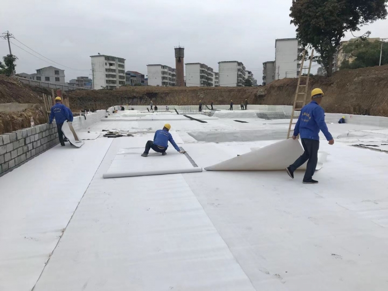 新建小区地下室防水项目-田阳锦绣澜湾