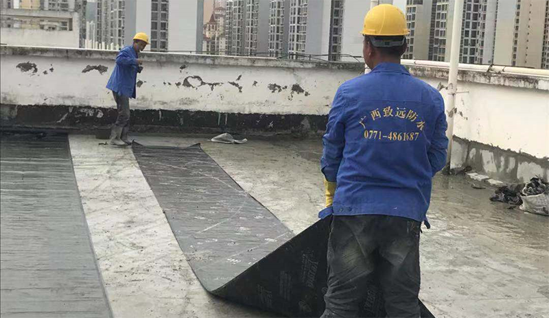 医院天面防水维修-广西区医院邕武院区