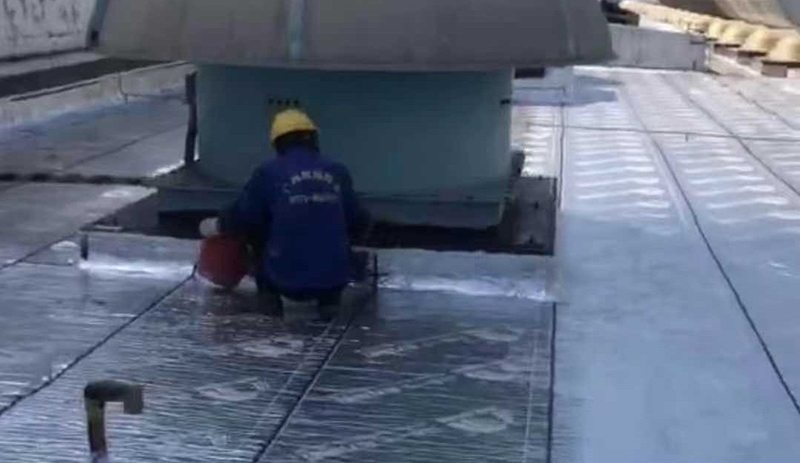 电厂汽机房屋面防水隔热施工-北海电厂汽机房