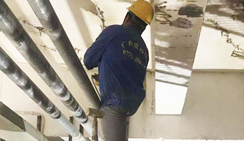 地下室顶板裂缝化学分子注浆补漏-崇左江州区汇豪城