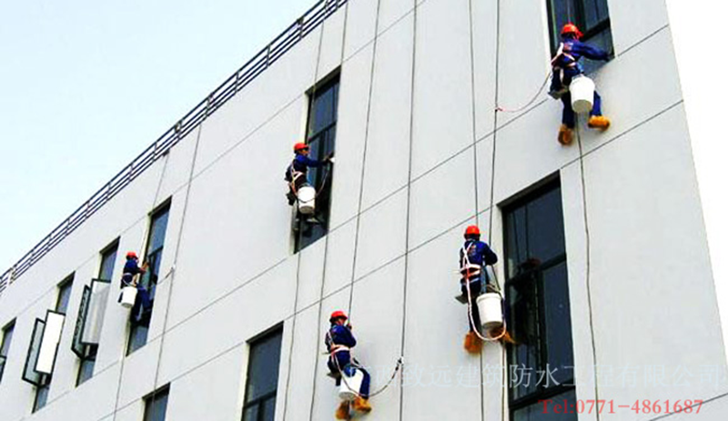 南宁吴圩机场外墙补漏工程项目